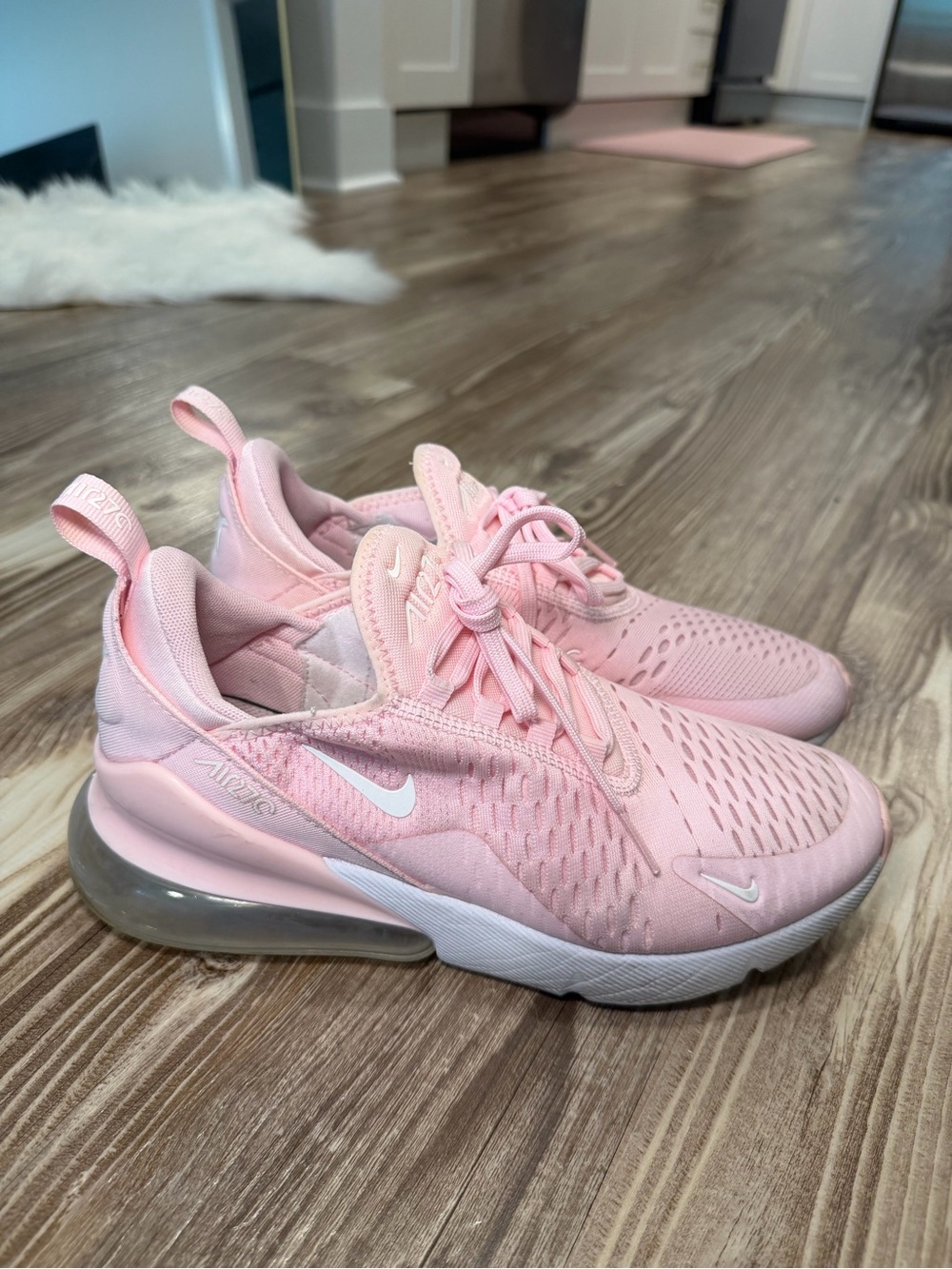 Nike Women’s Air Max 270 Pink Athletic Sneakers